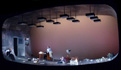 Mondlicht und Magnolien-Bühnenbild